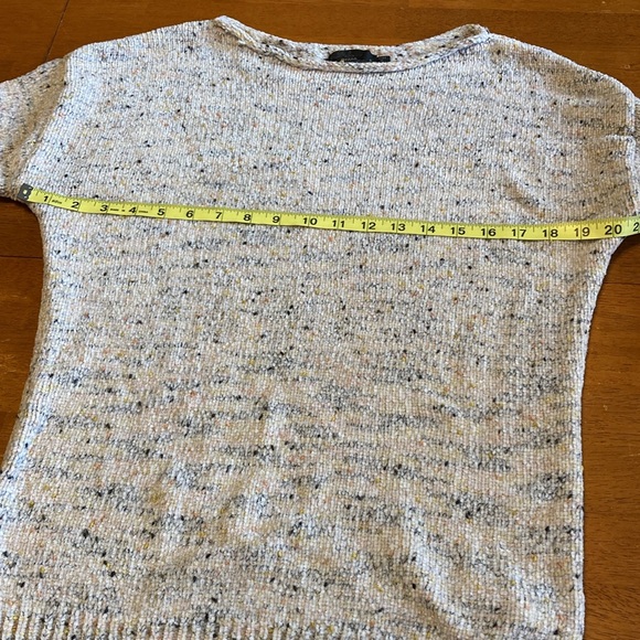 Prana Womens Size S Cypris Chenille Sweater Cream Marled Multicolored Speckles - Picture 11 of 13